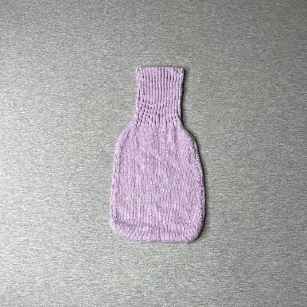 Hot Water Bottle Bag Compress Knitted Sweater Protective Cover